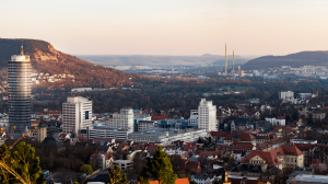 Panorama der Stadt Jena
